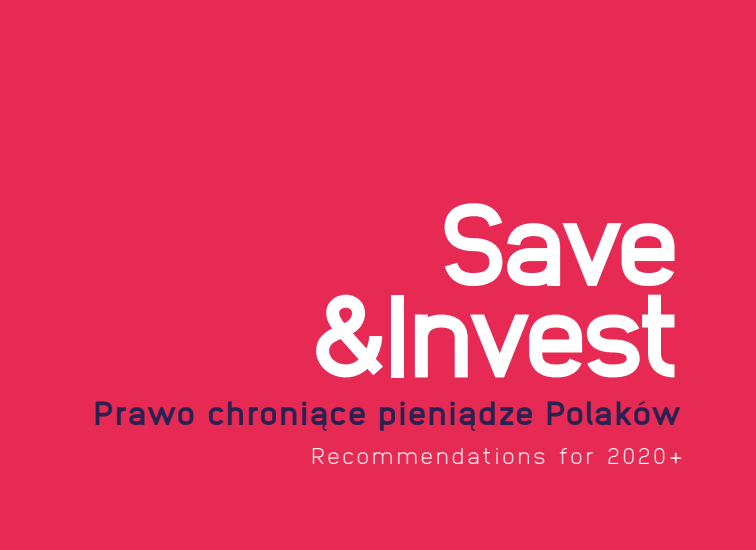 Save &Invest Recommendations for 2020+ Prawo chroniące pieniądze Polaków.